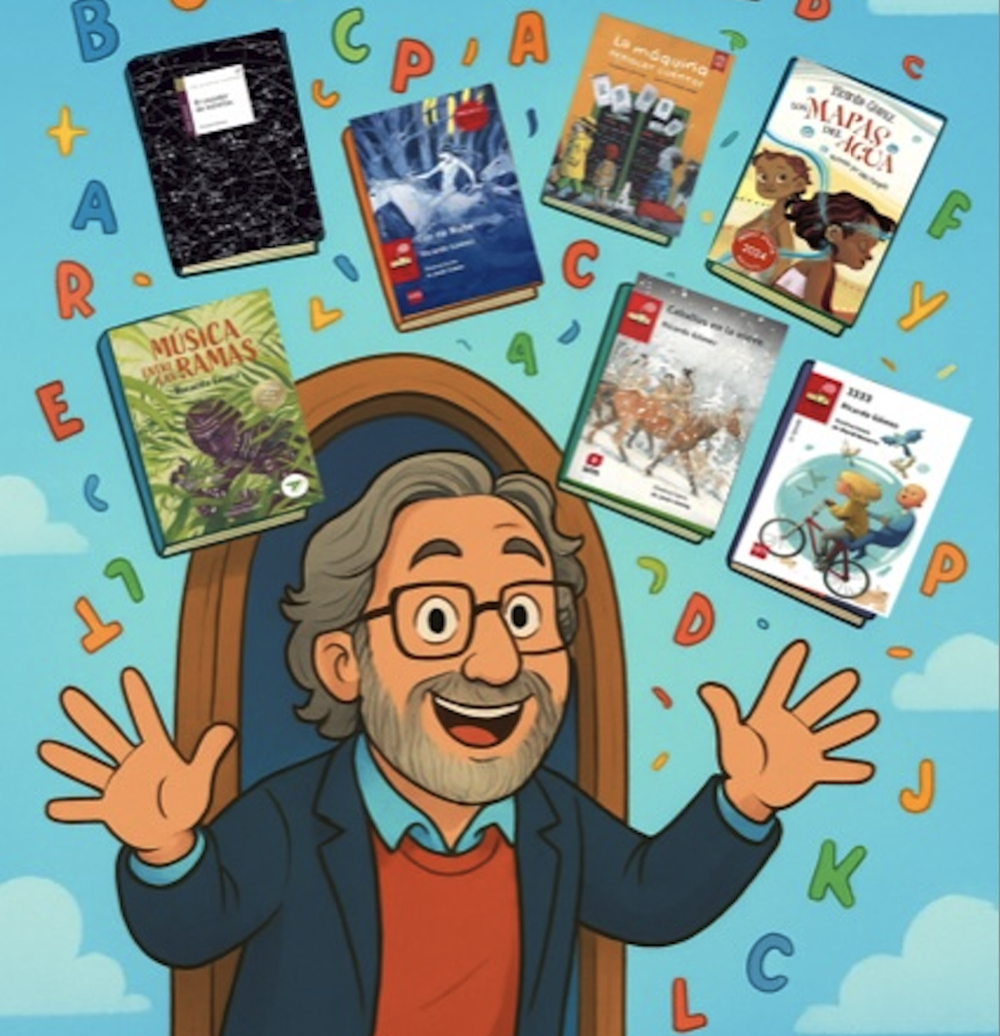 Caricatura de Ricardo Gómez