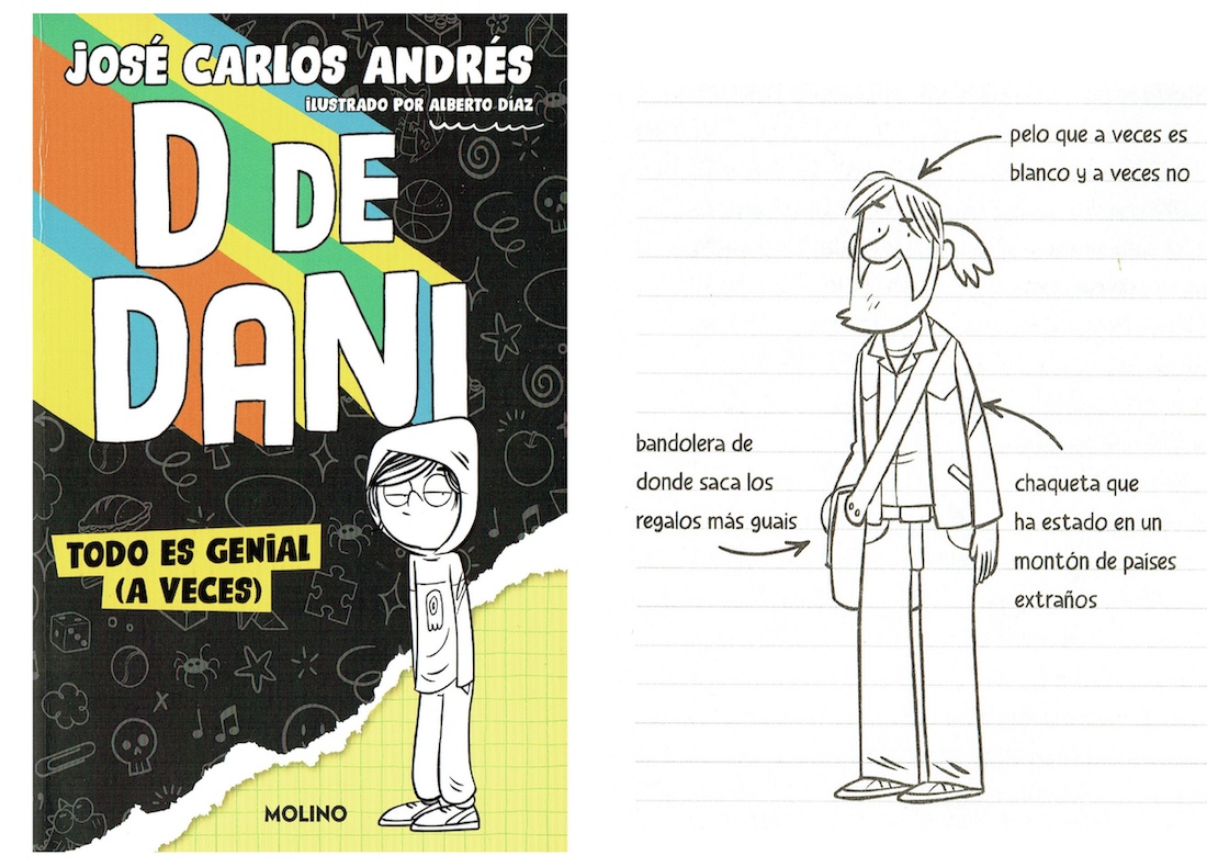 Caricatura de Ricardo Gómez por José Carlos Andrés