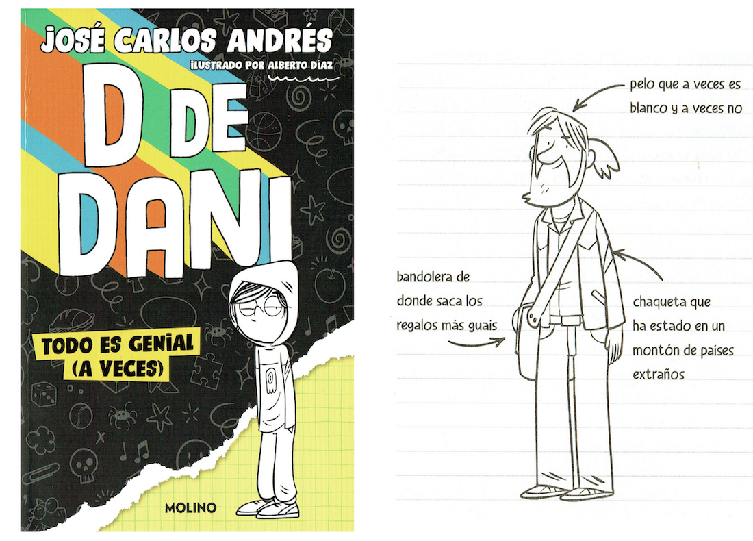 Caricatura de Ricardo Gómez por José Carlos Andrés