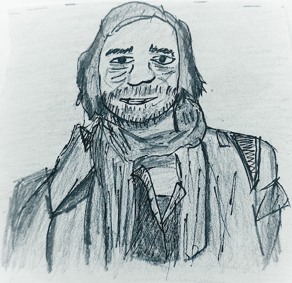 Caricatura de Ricardo Gómez