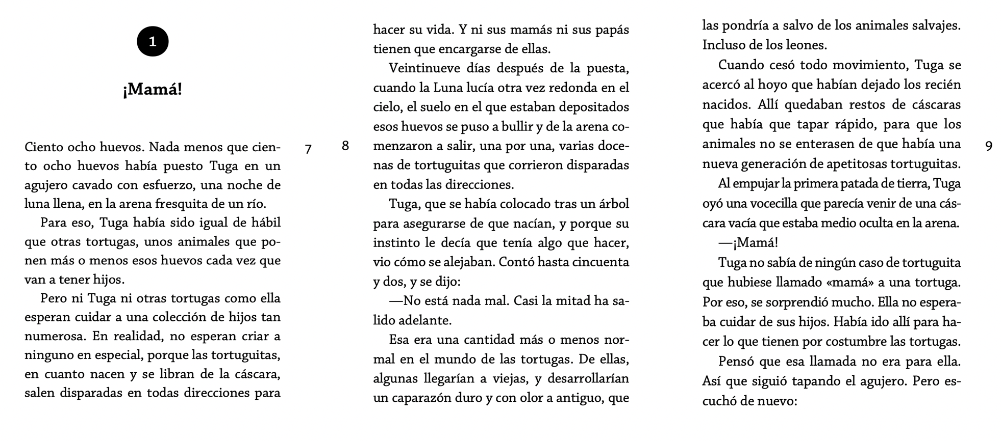 Las Hijas de Tuga - Página 1