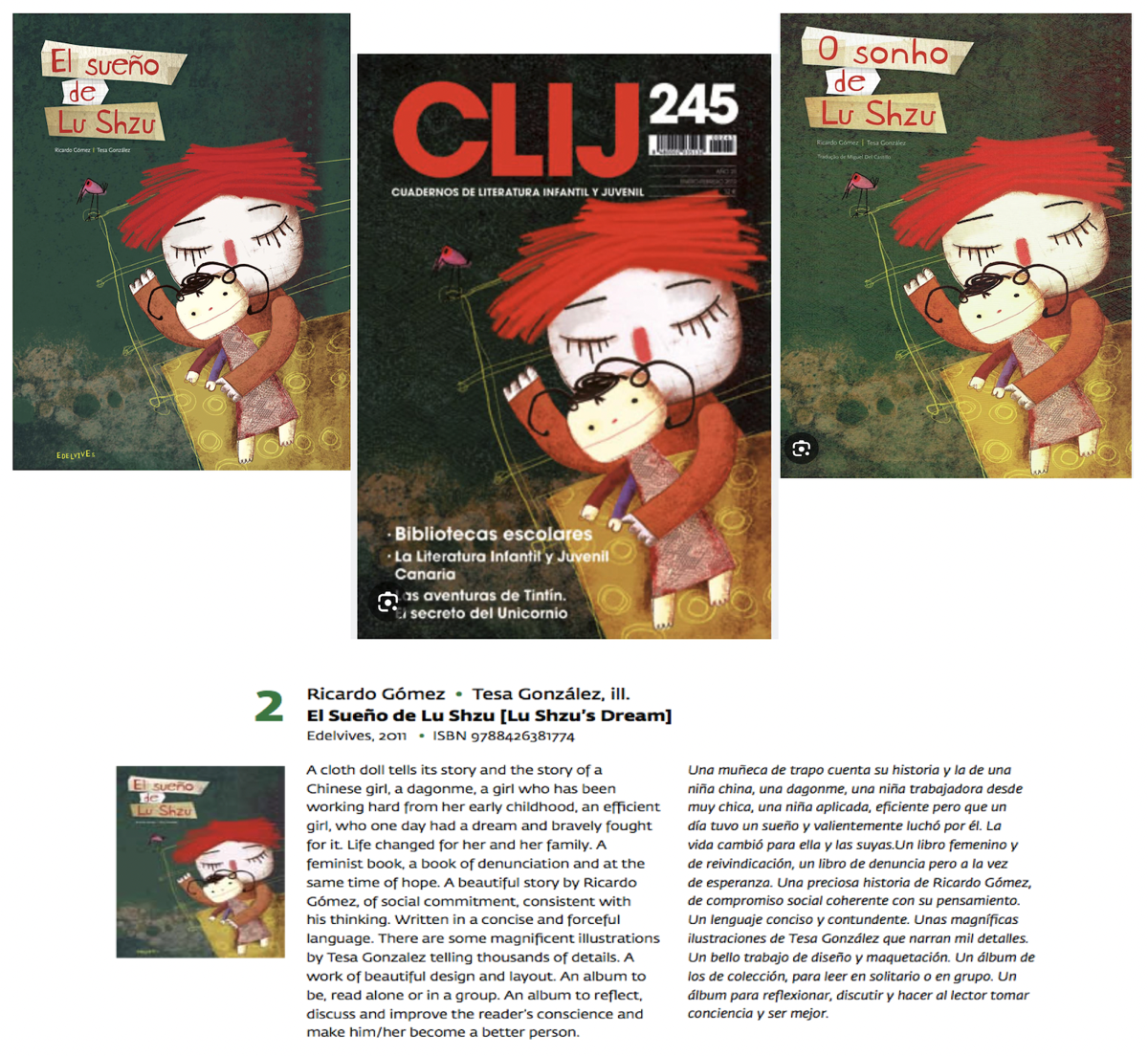 Mosaico de El Sueño de Lu Shzu