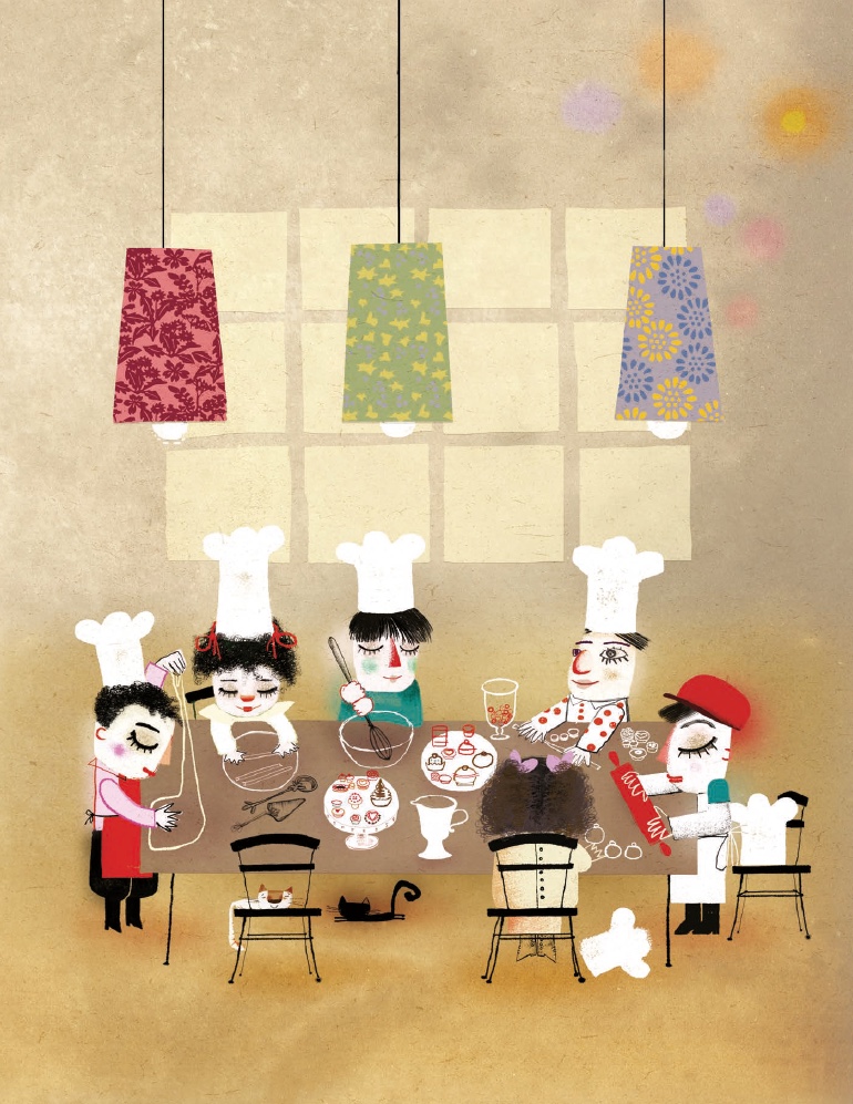 Ilustración de La Pastelería