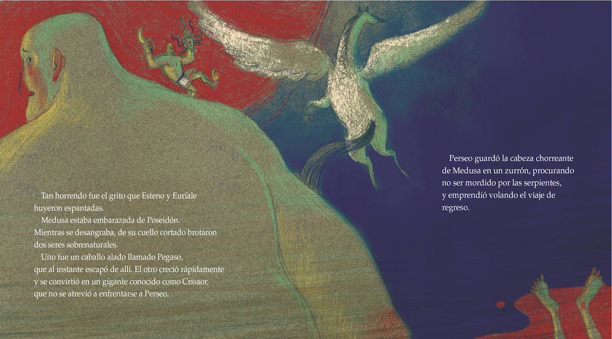 Ilustración de La Terrorífica Medusa