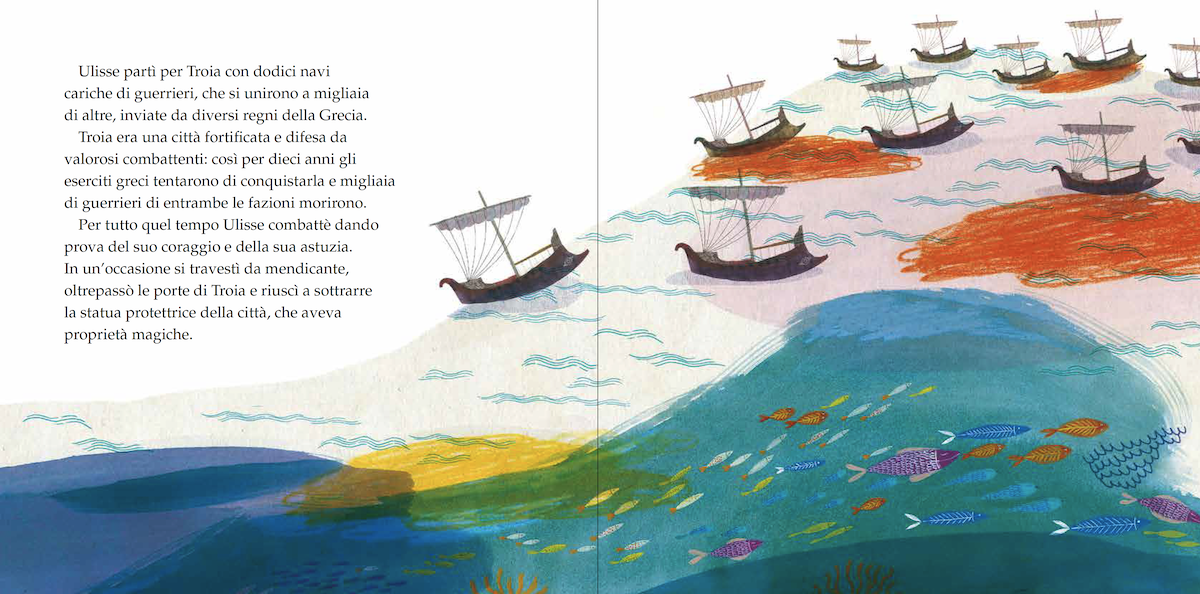 Ilustración de Los Viajes de Ulises