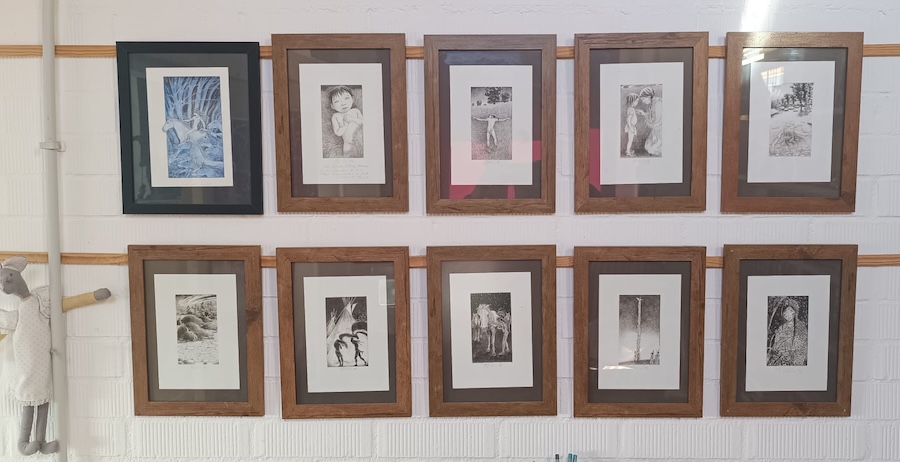 Ilustraciones originales de Jesús Gabán